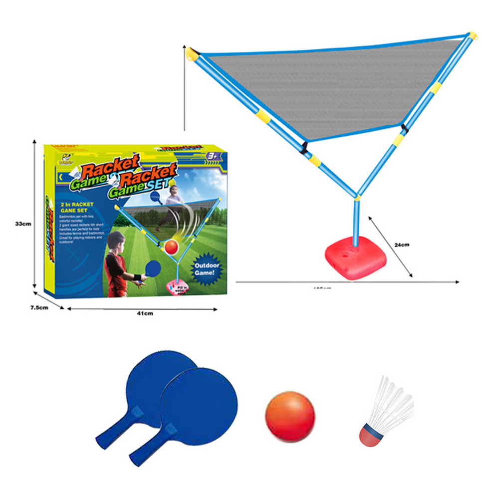 JUEGO PALETAS CON RED