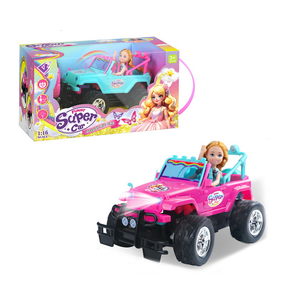 JEEP CON MUÑECA RADIO CONTROL