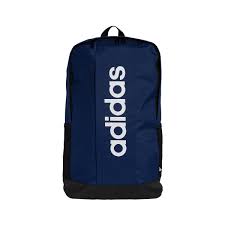 Mochila adidas Linear Azul/Blanco (18,5 lt -14 cm x 27,5 cm x 45 cm)