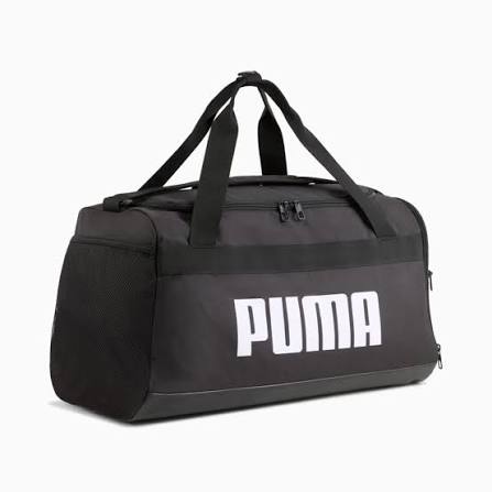 Bolso Puma Challenger Duffel Negro (58 lt -62 cm x 31 cm x 29 cm)