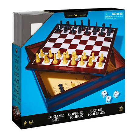JUEGO FAMILIAR SET DE 10 JUEGOS